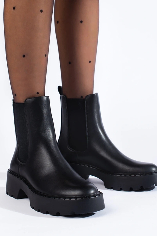 Botas Chelsea com plataforma de...