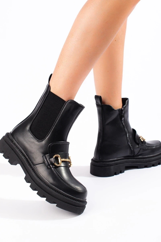 sapatos pretos sapatos femininos com...