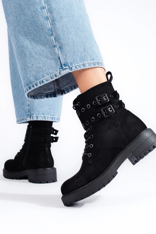 amarrar sapatos femininos com fivela