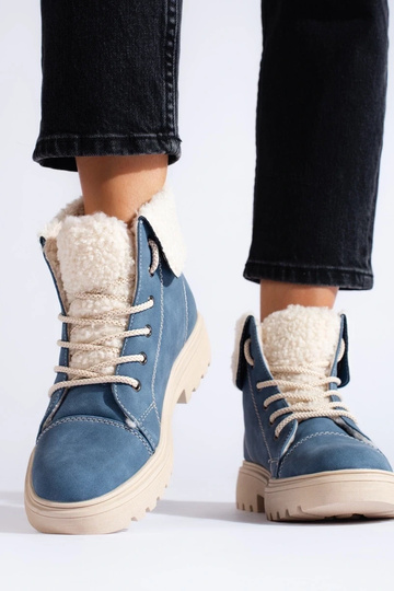 Botas femininas com pele de... 2