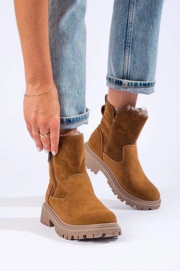 Botas femininas de camurça... 2