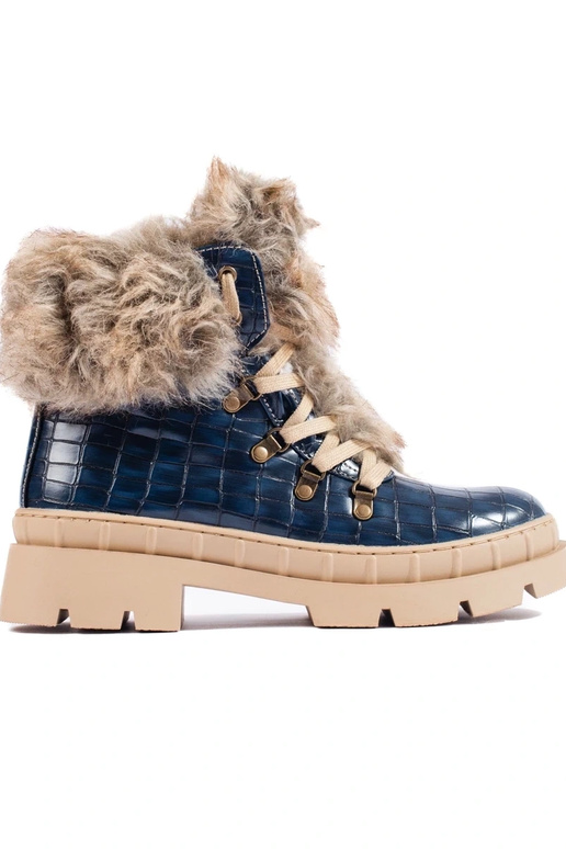 botas para mulheres com pele azul