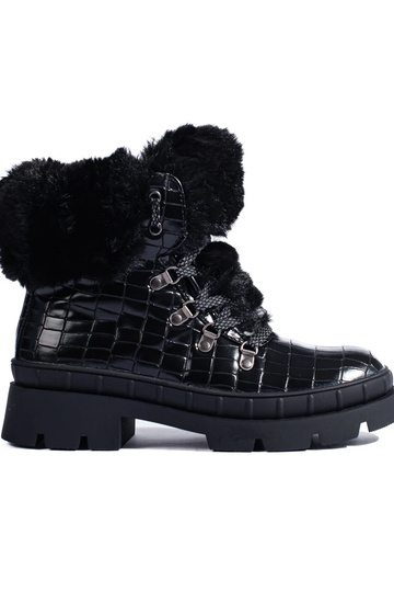 sapatos femininos com pelo...