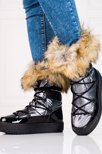 botas de neve com... 2