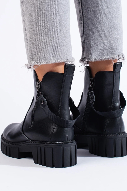 botas femininas pretas com detalhe... botas femininas pretas com detalhe...