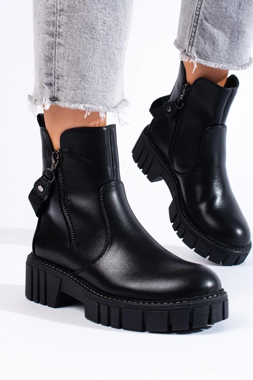 botas femininas pretas com detalhe... botas femininas pretas com detalhe...