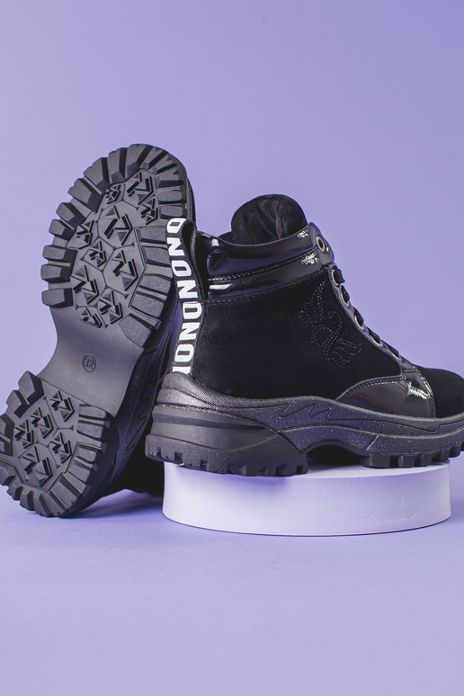 sapatos pretos para meninas com sola...