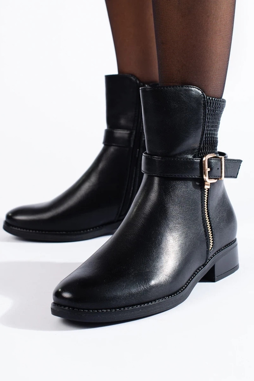 Botas femininas acima do tornozelo em...