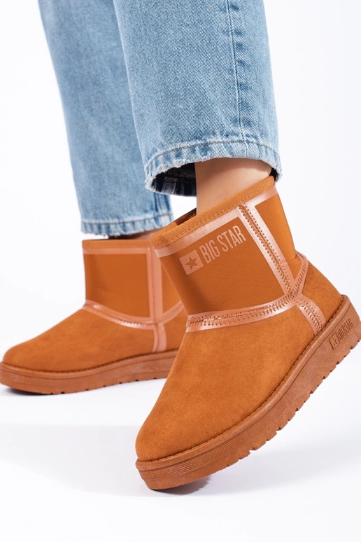 botas de neve femininas marrons BIG...