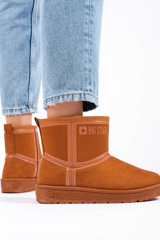 botas de neve femininas marrons BIG...