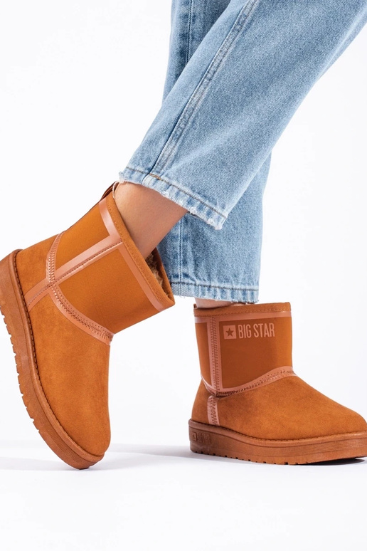 botas de neve femininas marrons BIG...