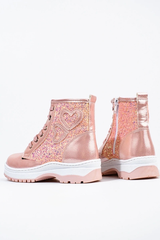 Botas para meninas com glitter...