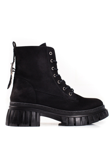 botas de camurça com...