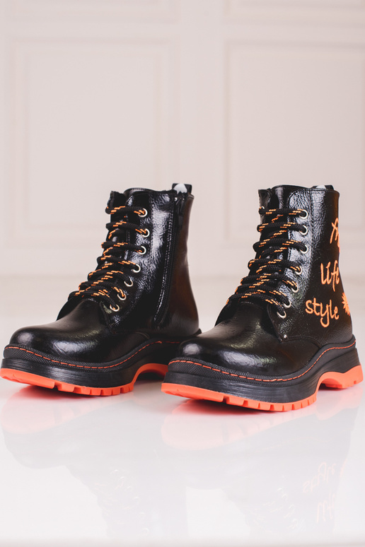 Botas meninas Botas Potocki cor preta