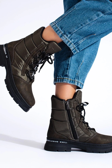 Botas de neve femininas com... 2