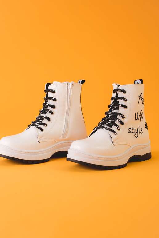 sapatos brancos para meninas POTOCKI