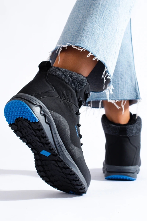 botas altas de trekking aquecidas...