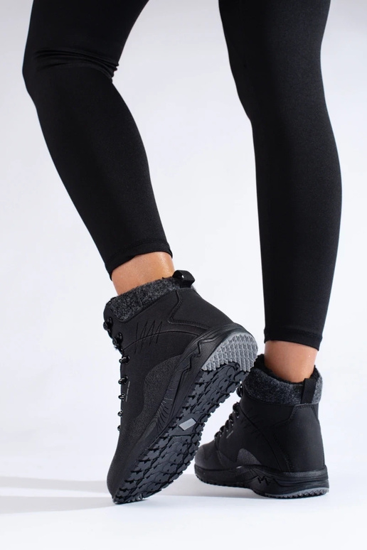 Botas de Trekking altas de cor preta...