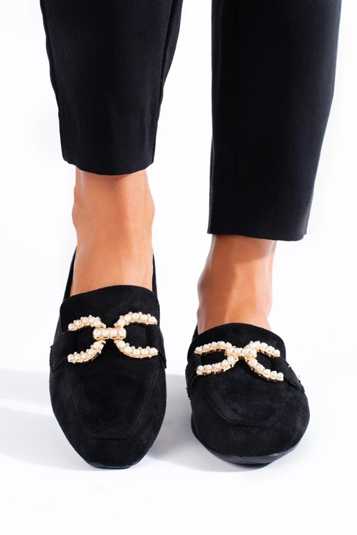 Mocassins femininos Shelovet preto Mocassins femininos Shelovet preto