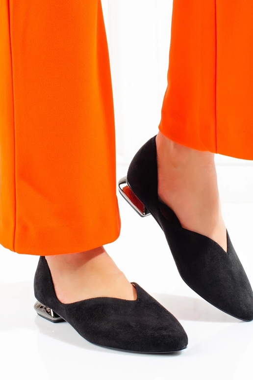 feito de camurça bailarina Potocki em...