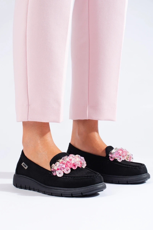 Mocassins plataforma de camurça Shelovet Mocassins plataforma de camurça Shelovet