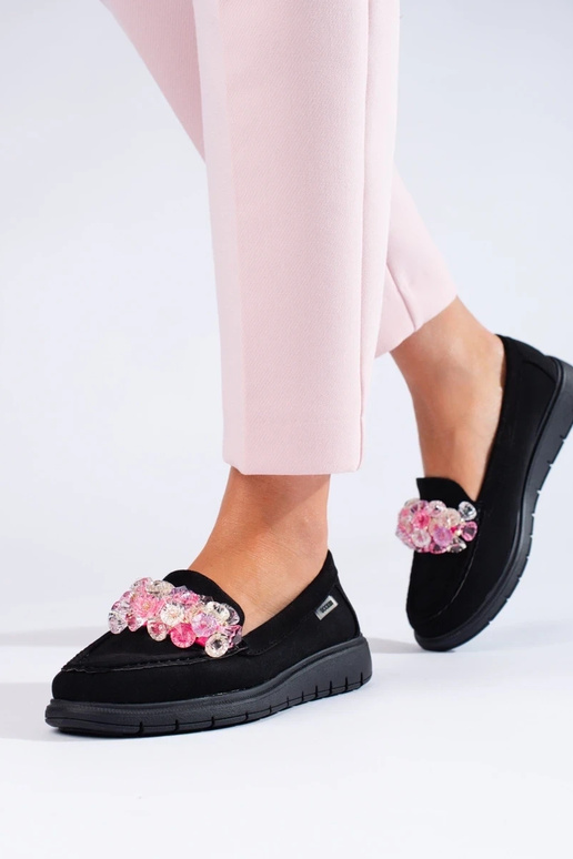 Mocassins plataforma de camurça Shelovet Mocassins plataforma de camurça Shelovet