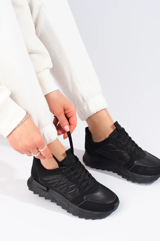 Tênis modelo sapatos Potocki cor preta Tênis modelo sapatos Potocki cor preta