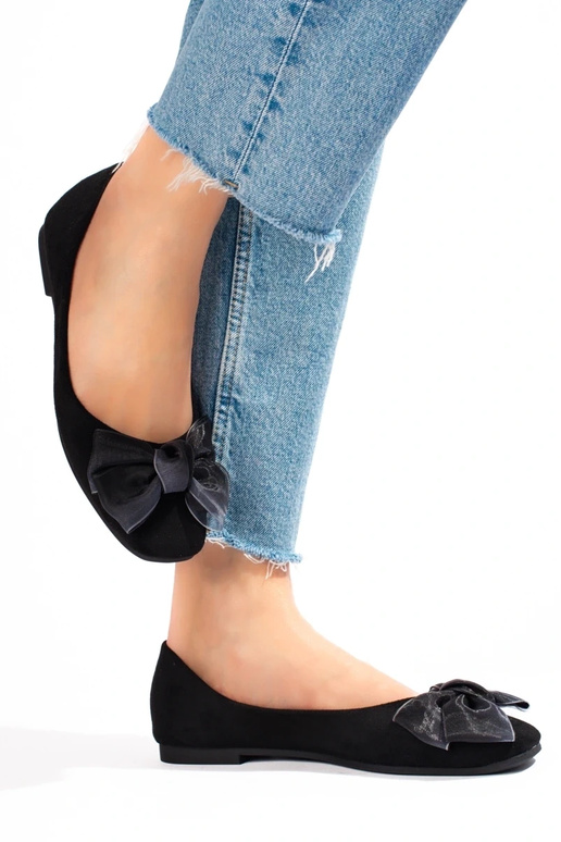 bailarina de camurça com fita... bailarina de camurça com fita...