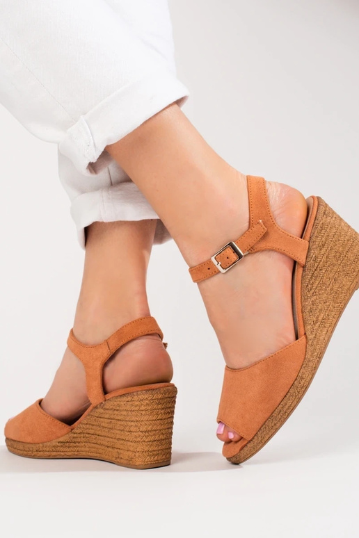 sandálias marrons W. Potocki