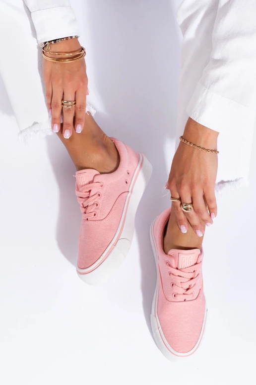 Sapatos femininos rosa Big Star...