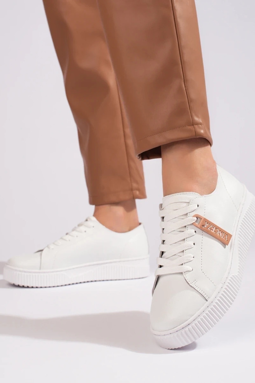 Calçado desportivo branco Vinceza de...