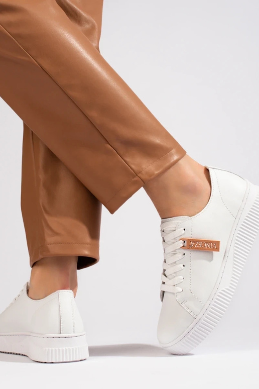 Calçado desportivo branco Vinceza de...