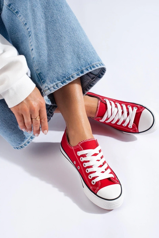 sapatos vermelhos Shelovet