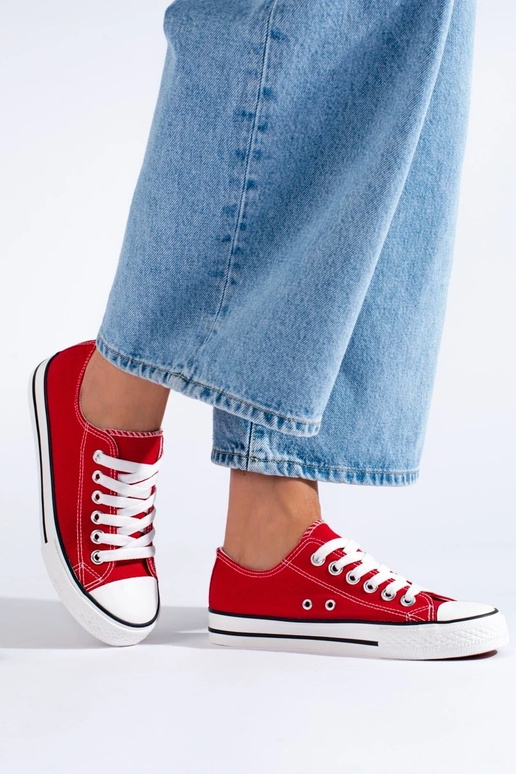 sapatos vermelhos Shelovet