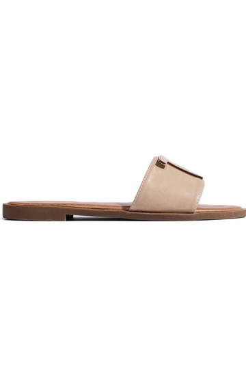 Chinelos bege Potocki