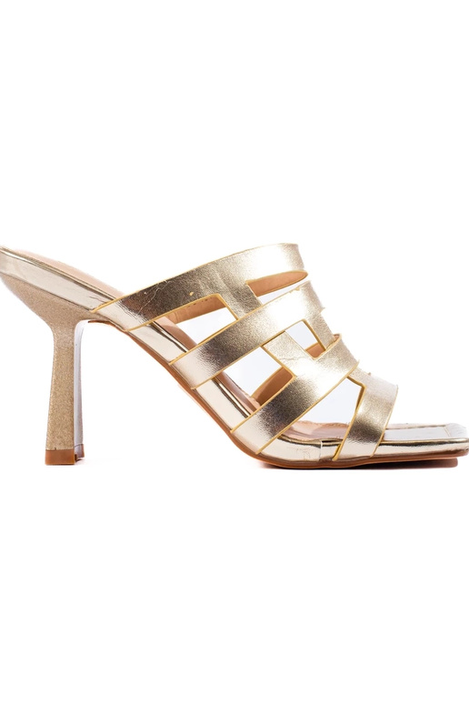 chinelos dourados Shelovet chinelos dourados Shelovet