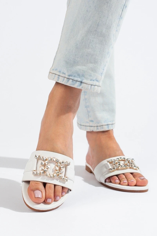 chinelos brancos Shelovet chinelos brancos Shelovet