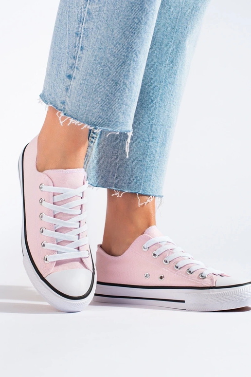 Tênis modelo clássico rosa Vico Tênis modelo clássico rosa Vico