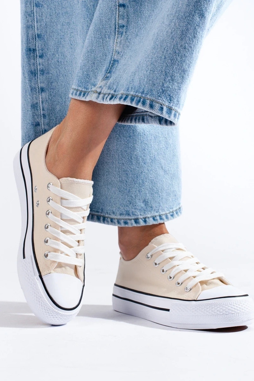 sapatos bege Shelovet