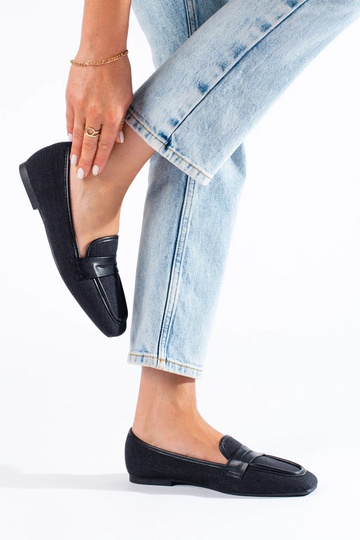 mocassins em Shelovet preto 2