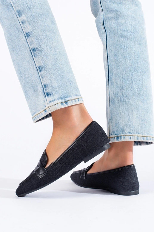 mocassins em Shelovet preto