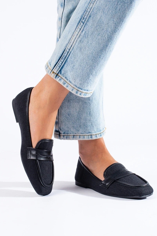 mocassins em Shelovet preto