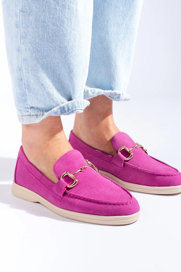 Botins de camurça rosa... 2