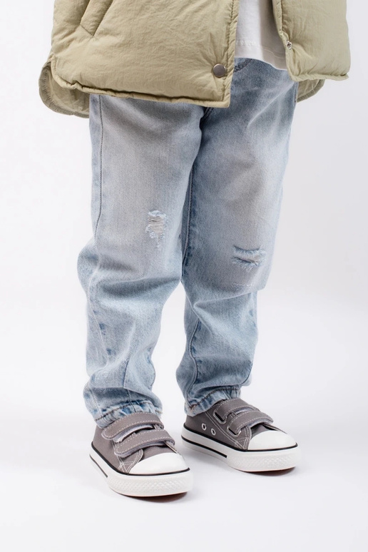 sapatos casuais cor cinza Vico