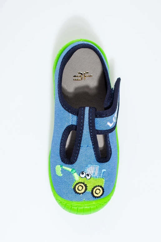 chinelos azuis Shelovet