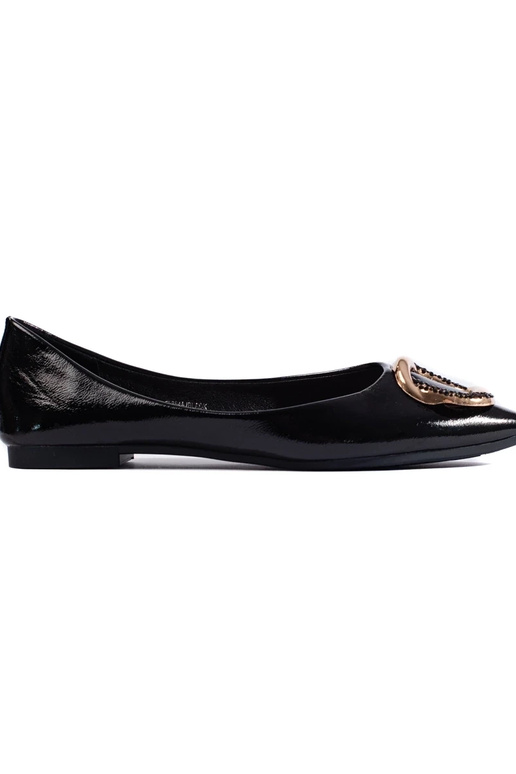 Bailarinas Shelovet com efeito verniz Bailarinas Shelovet com efeito verniz