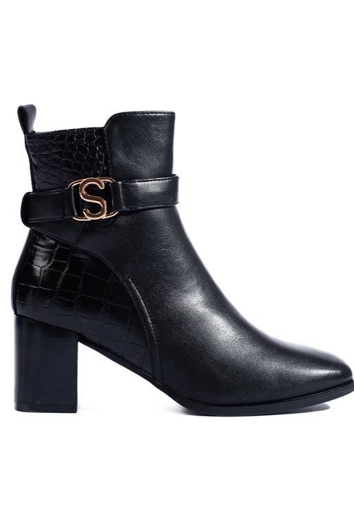 Sapatos femininos pretos de estilo...