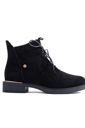 Sapatos de camurça pretos