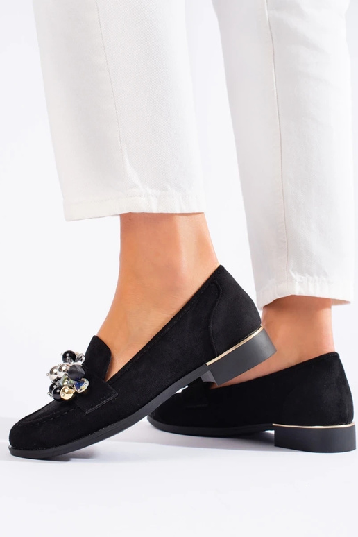 sapatos modelo Lords pretos com... sapatos modelo Lords pretos com...