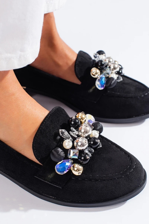 sapatos modelo Lords pretos com... sapatos modelo Lords pretos com...